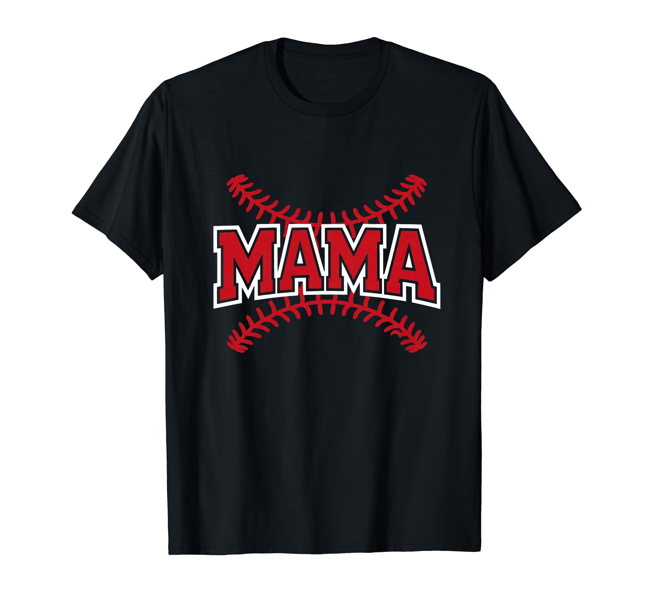 Baseball Mama Loud Mom And Proud Mommy T-Shirt - Novelty Apparel Unisex - T-Shirt, Sweatshirt, Hoodie