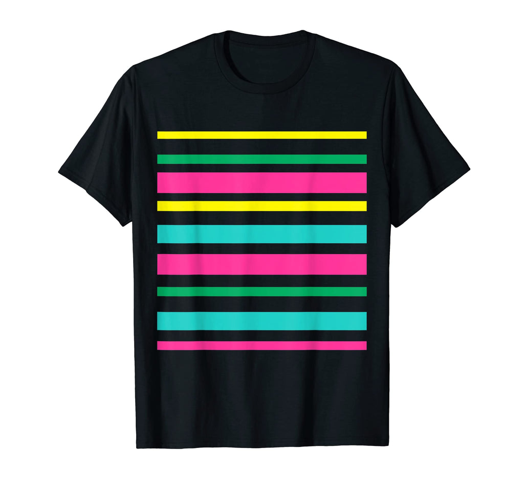 70S 80S Rainbow Pastel Striped Stripe T-Shirt - Streetwear Style Unisex - T-Shirt, Sweatshirt, Hoodie