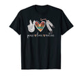 Peace Love Native American T-Shirt - Custom Art Print for Adults - T-Shirt, Sweatshirt, Hoodie