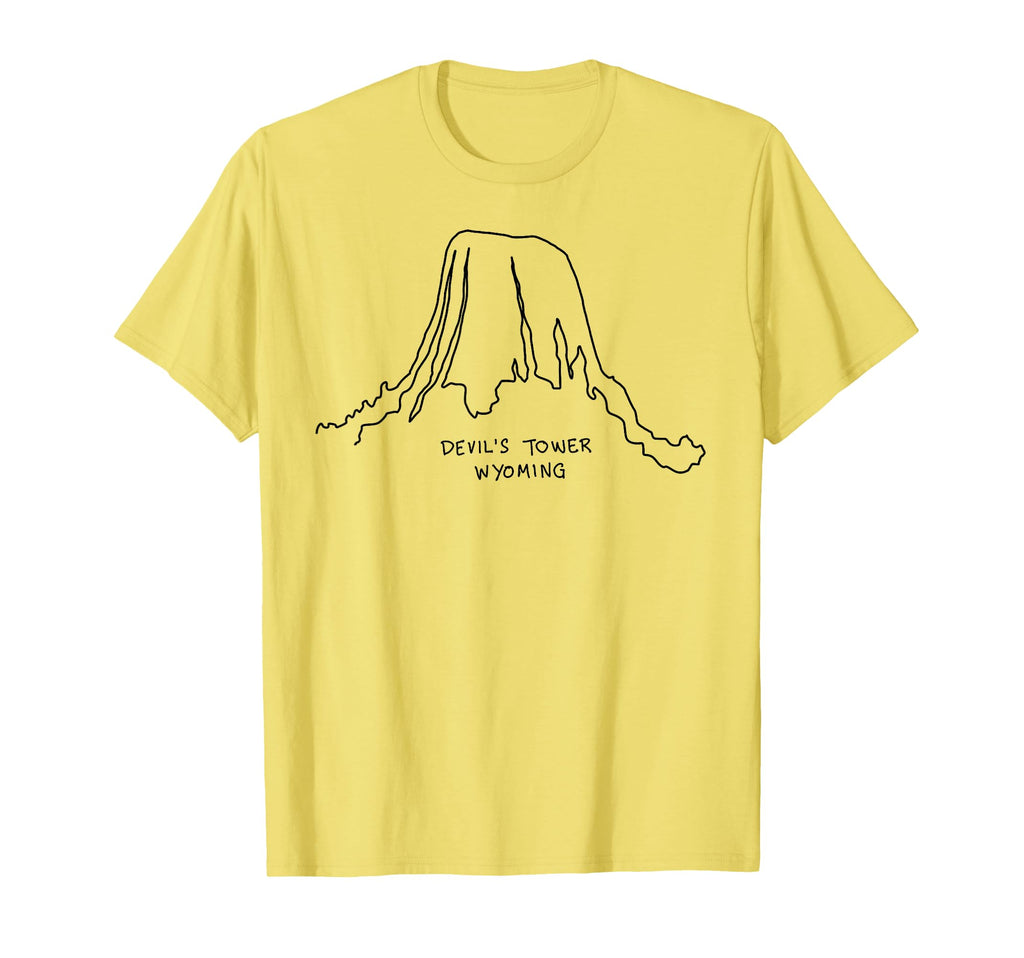 Devils Tower Wyoming Cowboy State T-Shirt - Graphic Print Men Women - T-Shirt, Sweatshirt, Hoodie