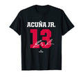 Ronald Acuna Jr 13 Atlanta Baseball T-Shirt - Minimalist Print Unisex - T-Shirt, Sweatshirt, Hoodie