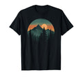 Mountain Forest Sunset Hiking T-Shirt - Casual Everyday Wear Men Women - T-Shirt, Sweatshirt, Hoodie