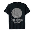 Softball Mom Funny Baseball Player T-Shirt - Custom Art Print Unisex - T-Shirt, Sweatshirt, Hoodie
