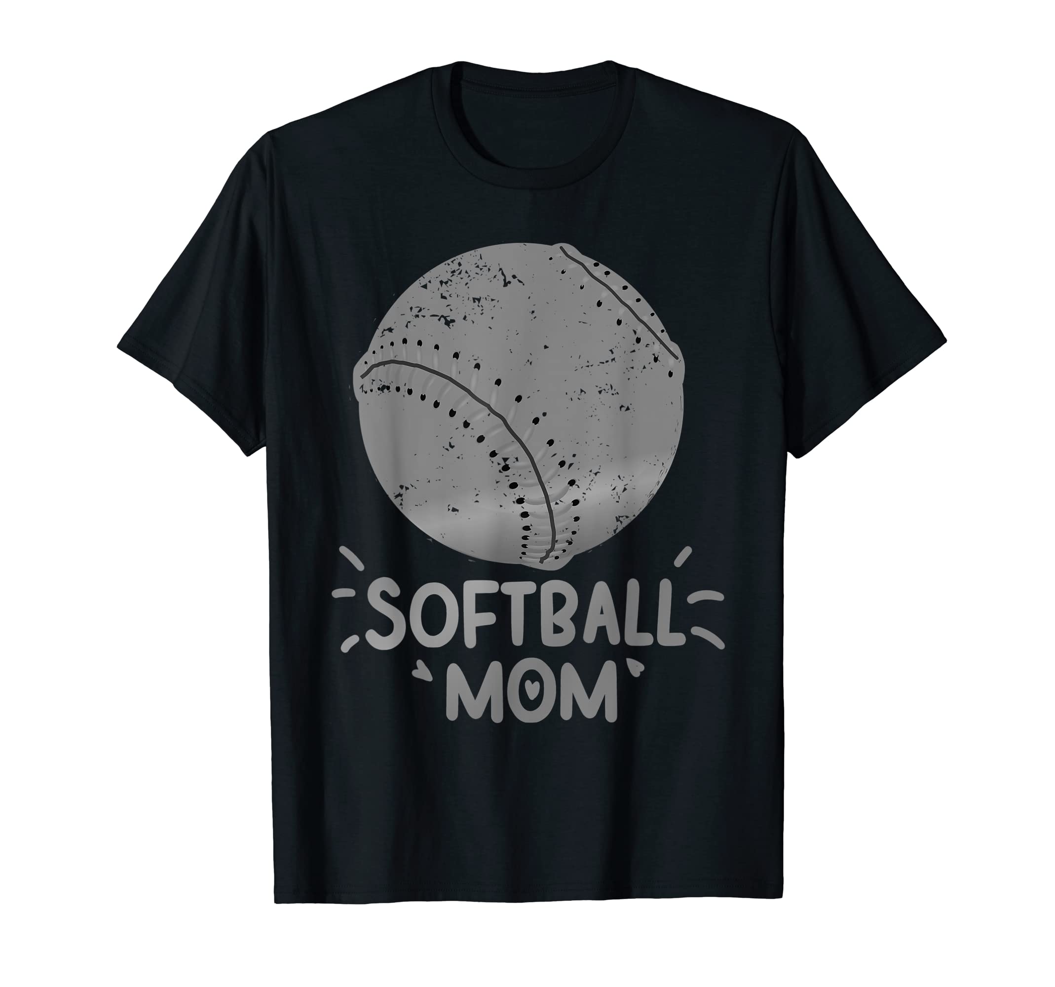 Softball Mom Funny Baseball Player T-Shirt - Custom Art Print Unisex - T-Shirt, Sweatshirt, Hoodie