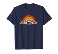 Isla Vista California Ca Rainbow 70S T-Shirt - Custom Art Print for Adults - T-Shirt, Sweatshirt, Hoodie