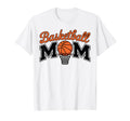 Basketball Mom Sports Fan Game Day T-Shirt - Aesthetic Graphic Men Women - T-Shirt, Sweatshirt, Hoodie