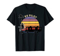 Rv Motorhome Pilot Over Sunset T-Shirt - Aesthetic Graphic Men Women - T-Shirt, Sweatshirt, Hoodie