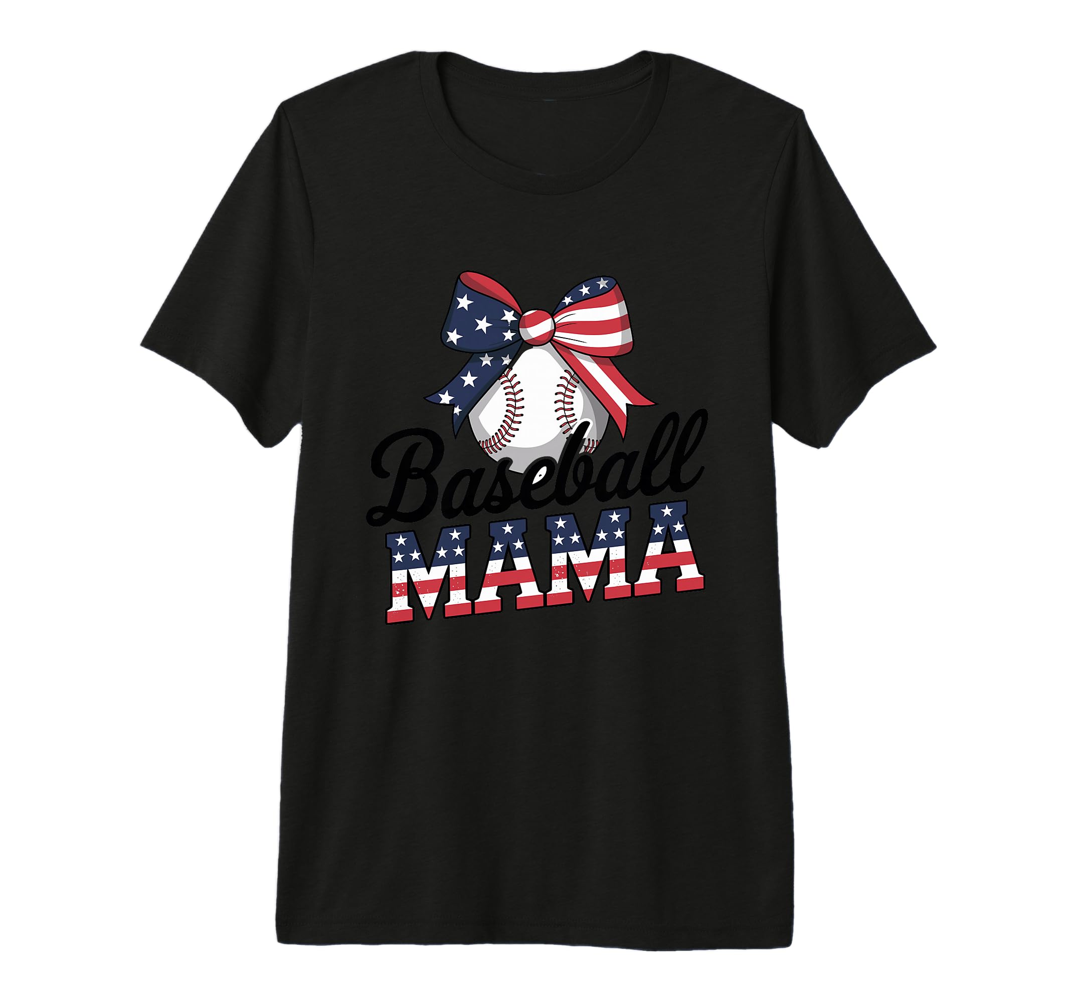Baseball Mama Tri Blend T-Shirt - Fun Novelty Design Men Women - T-Shirt, Sweatshirt, Hoodie