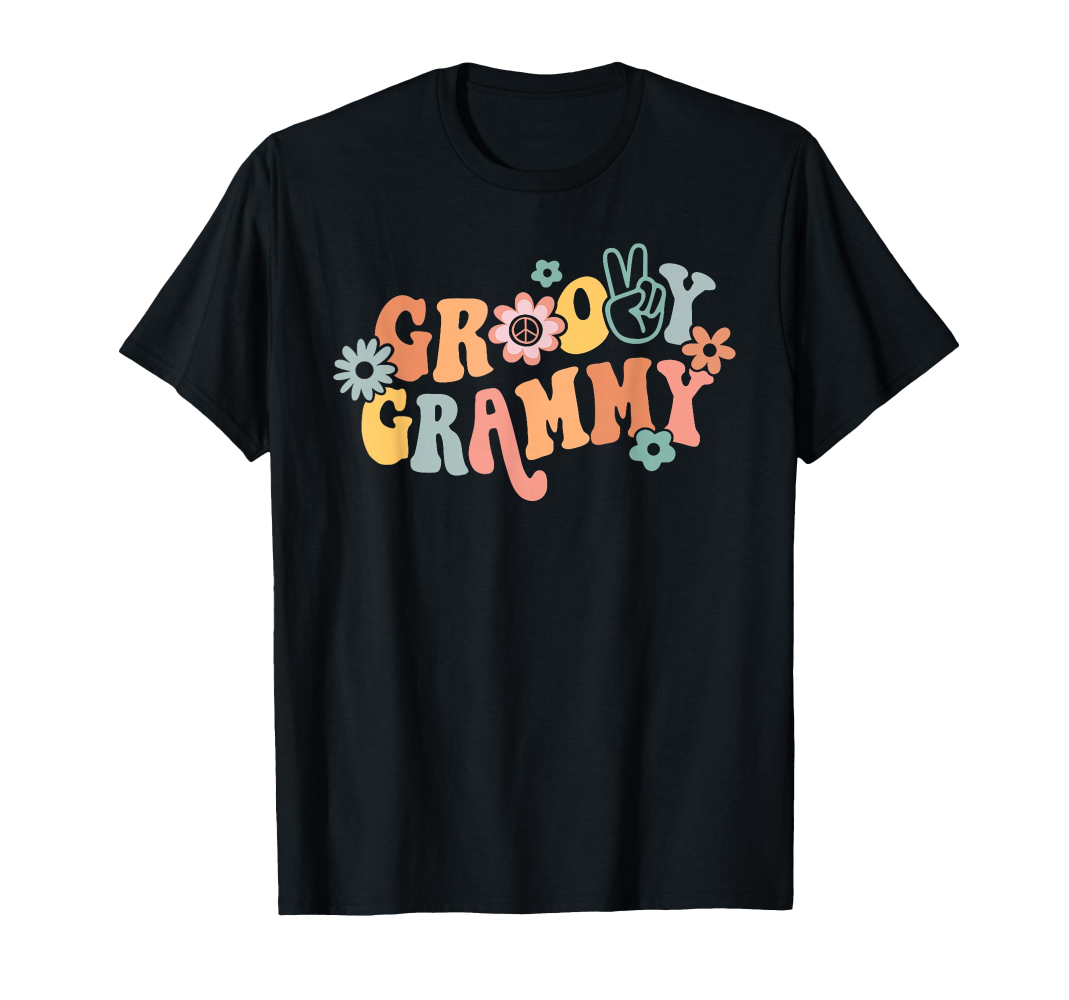 Groovy Grammy One Thankful Grammy T-Shirt - Minimalist Print Unisex - T-Shirt, Sweatshirt, Hoodie