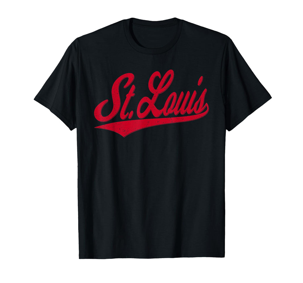 St Louis Varsity Script Sports T-Shirt - Casual Everyday Wear for Adults - T-Shirt, Sweatshirt, Hoodie