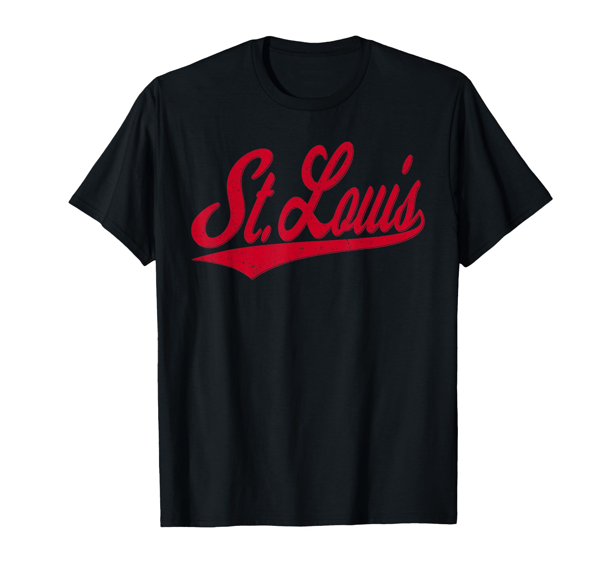 St Louis Varsity Script Sports T-Shirt - Casual Everyday Wear for Adults - T-Shirt, Sweatshirt, Hoodie