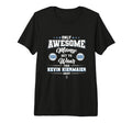Kevin Kiermaier Awesome Moms Tri Blend T-Shirt - Fun Novelty Design Unisex - T-Shirt, Sweatshirt, Hoodie