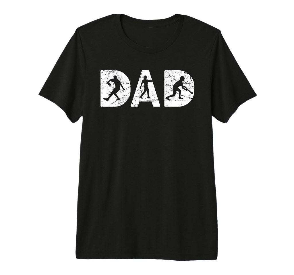 Mens Dad Proud Baseball Dad Baseball T-Shirt - Custom Art Print Unisex - T-Shirt, Sweatshirt, Hoodie