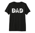 Mens Dad Proud Baseball Dad Baseball T-Shirt - Custom Art Print Unisex - T-Shirt, Sweatshirt, Hoodie
