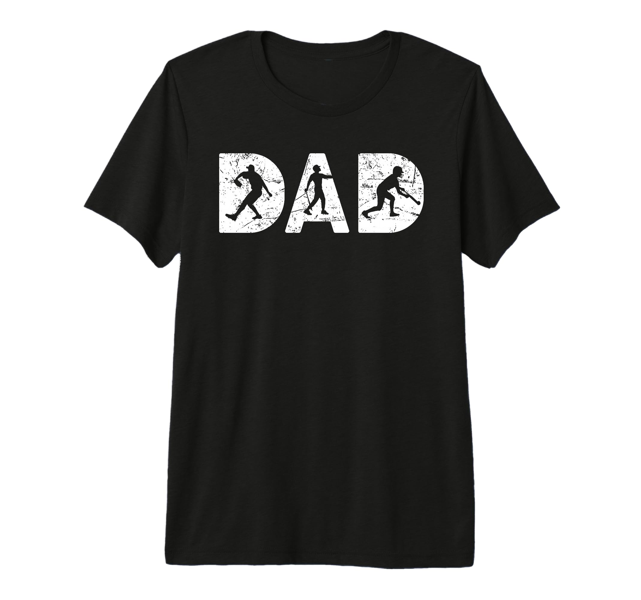 Mens Dad Proud Baseball Dad Baseball T-Shirt - Custom Art Print Unisex - T-Shirt, Sweatshirt, Hoodie