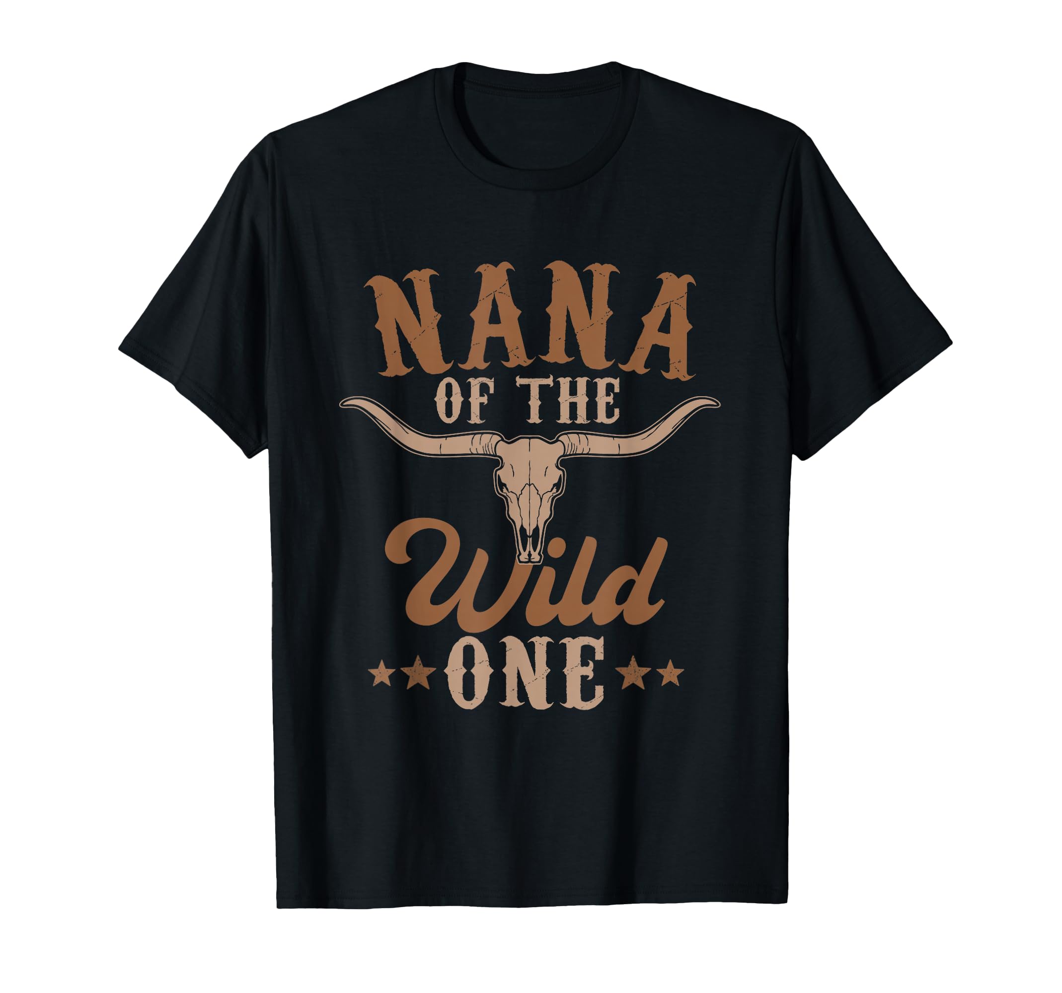 Nana Wild One Cowboy Western Rodeo Party T-Shirt - Graphic Print Men Women - T-Shirt, Sweatshirt, Hoodie