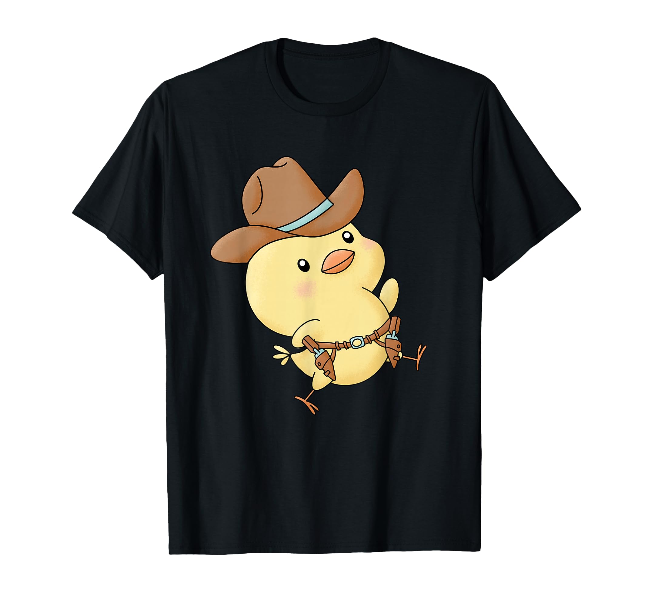 Western Easter Chick Cowboy Texas Funny T-Shirt - Novelty Apparel Unisex - T-Shirt, Sweatshirt, Hoodie