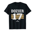Hunter Dozier 17 Kansas City Baseball T-Shirt - Custom Art Print Men Women - T-Shirt, Sweatshirt, Hoodie