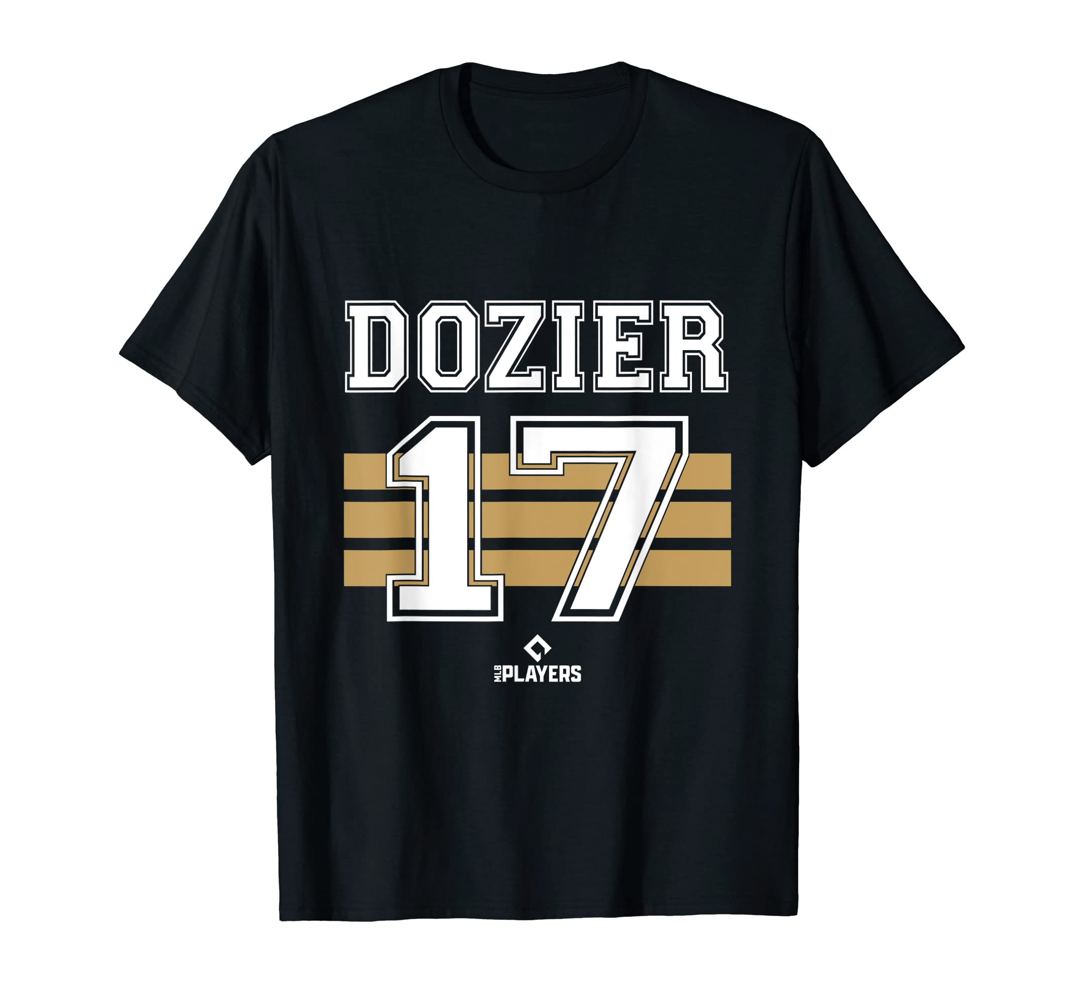 Hunter Dozier 17 Kansas City Baseball T-Shirt - Custom Art Print Men Women - T-Shirt, Sweatshirt, Hoodie