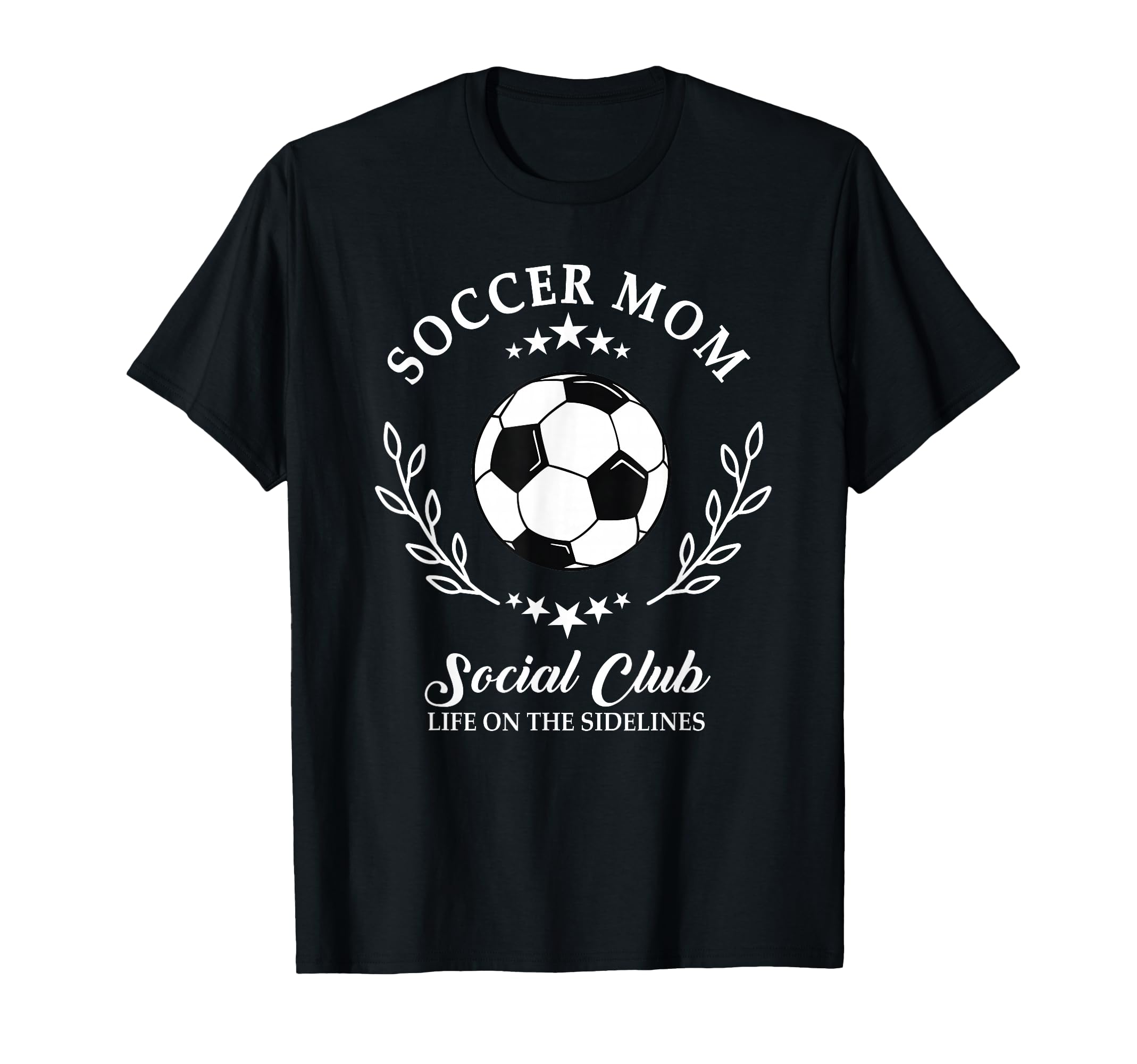 Sideline Social Club Soccer Mom Game T-Shirt - Graphic Print for Adults - T-Shirt, Sweatshirt, Hoodie