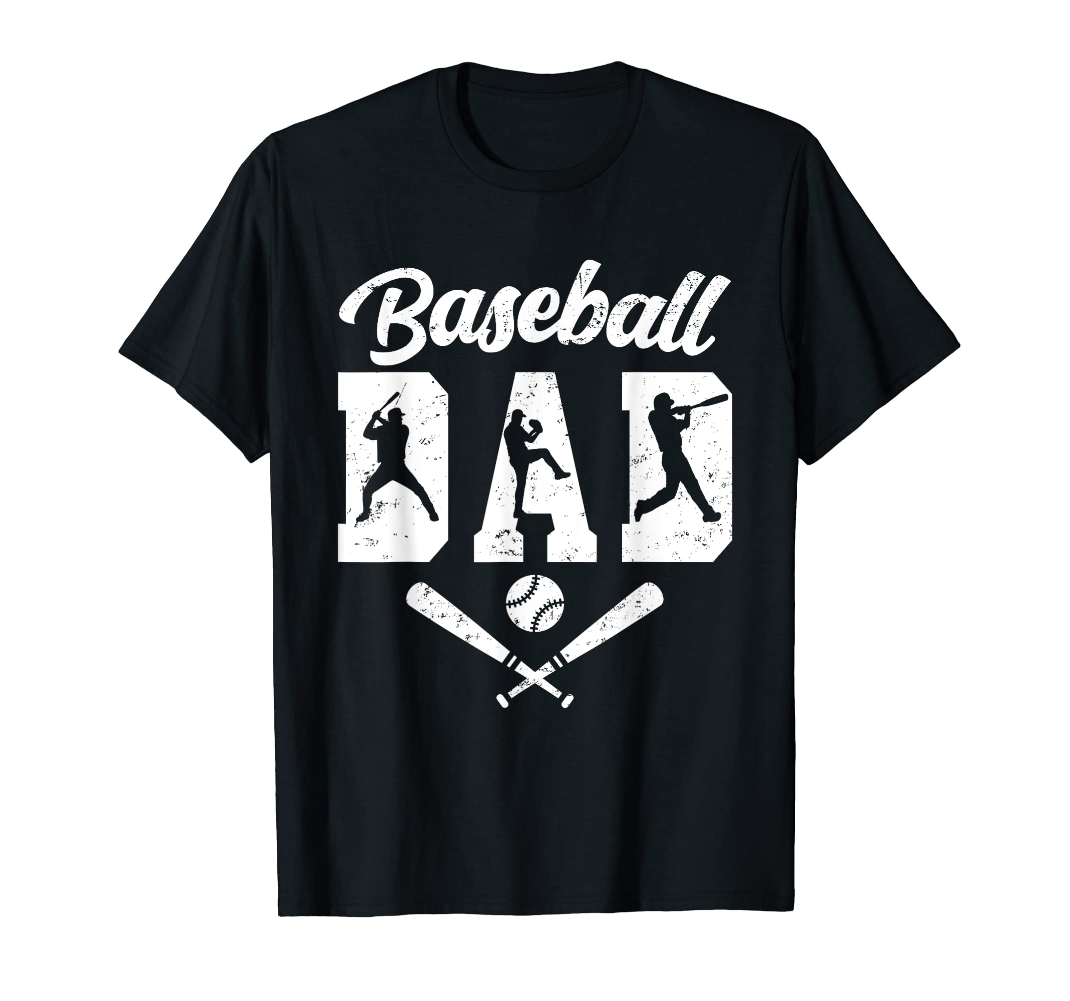 Baseball Dad Fathers Day Baseball T-Shirt - Novelty Apparel for Adults - T-Shirt, Sweatshirt, Hoodie