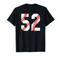Baseball Mom 52 Jersey Baseball T-Shirt - Fun Novelty Design for Adults - T-Shirt, Sweatshirt, Hoodie