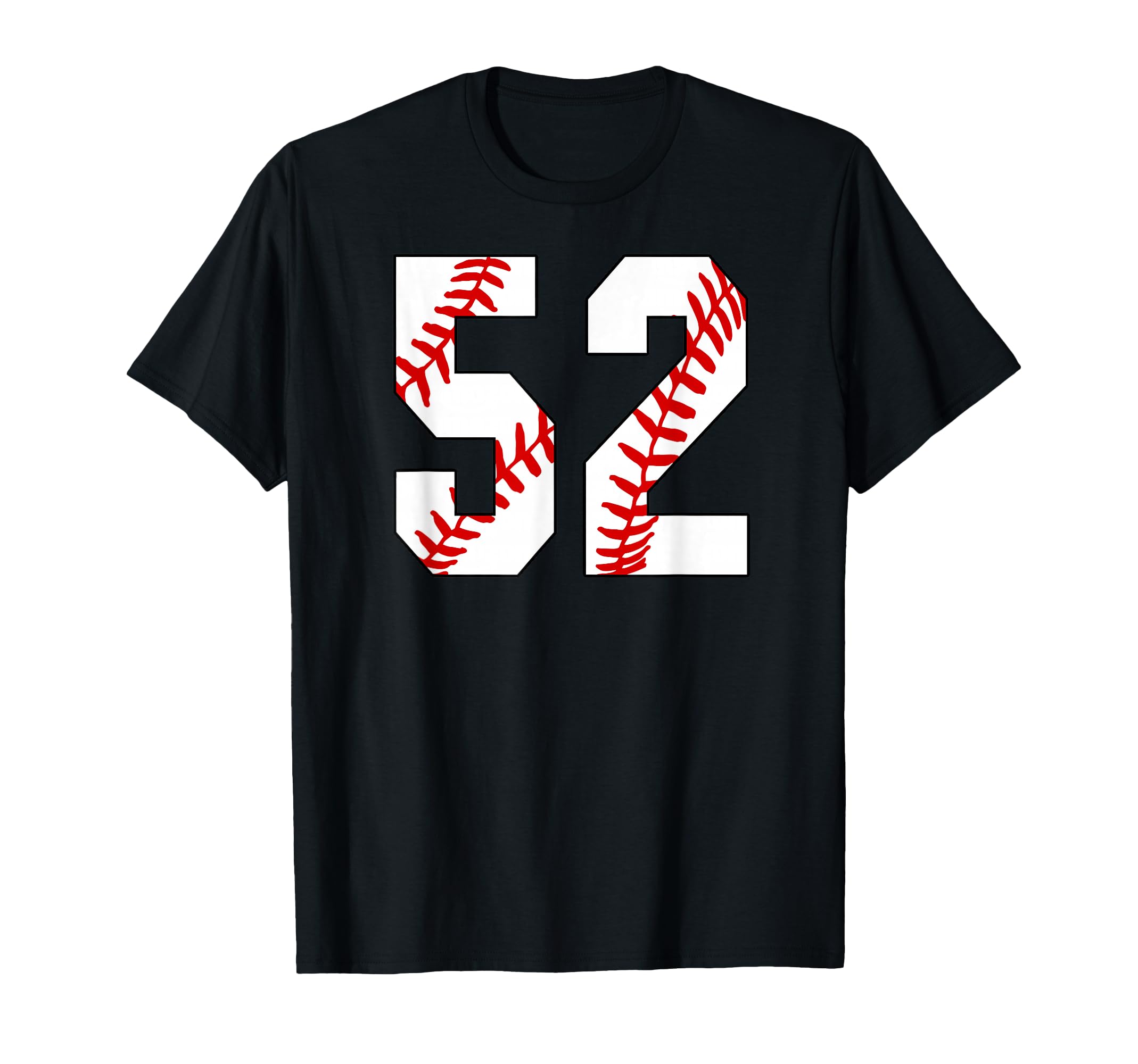 Baseball Mom 52 Jersey Baseball T-Shirt - Fun Novelty Design for Adults - T-Shirt, Sweatshirt, Hoodie