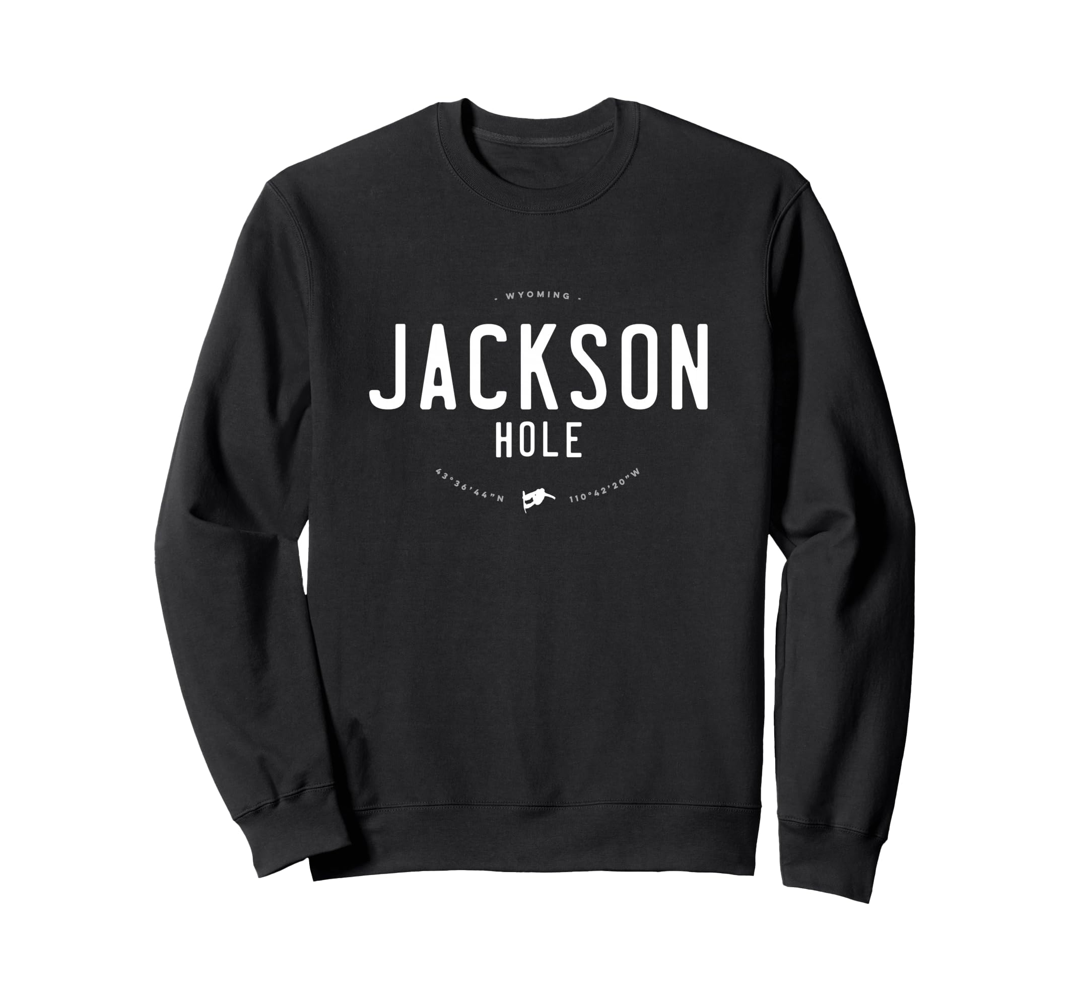Jackson Hole Wyoming Distressed Sweatshirt - Aesthetic Graphic Men Women - T-Shirt, Sweatshirt, Hoodie