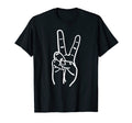 Hand Sign Peace I Come Peace T-Shirt - Fun Novelty Design Men Women - T-Shirt, Sweatshirt, Hoodie