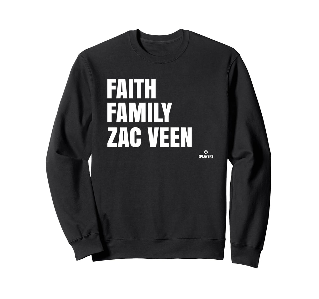 Faith Family Zac Veen Prospect Baseball Sweatshirt - Unique Graphic Unisex - T-Shirt, Sweatshirt, Hoodie