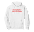 Homeruns And Hotdogs Baseball Mom Hoodie - Novelty Apparel Men Women - T-Shirt, Sweatshirt, Hoodie