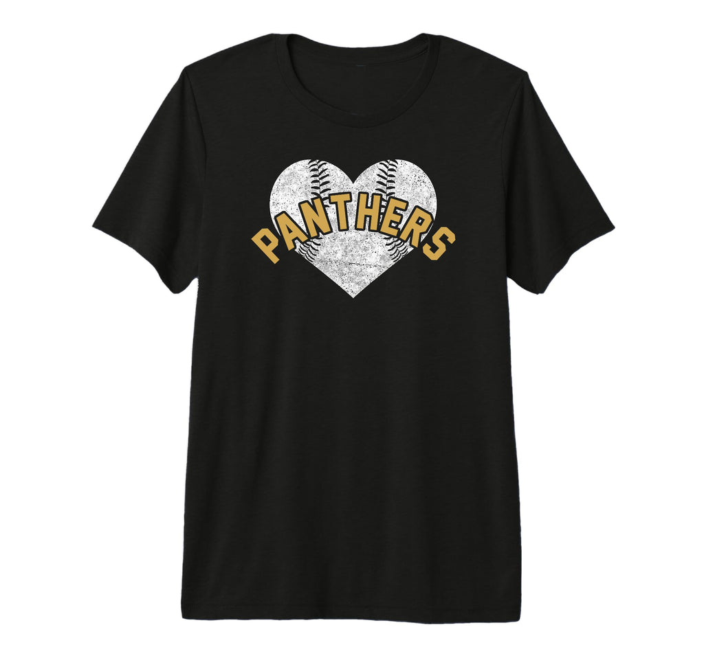 Panthers Baseball Softball High T-Shirt - Casual Everyday Wear for Adults - T-Shirt, Sweatshirt, Hoodie