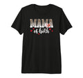 Mama Both Proud Football Baseball T-Shirt - Casual Everyday Wear Unisex - T-Shirt, Sweatshirt, Hoodie
