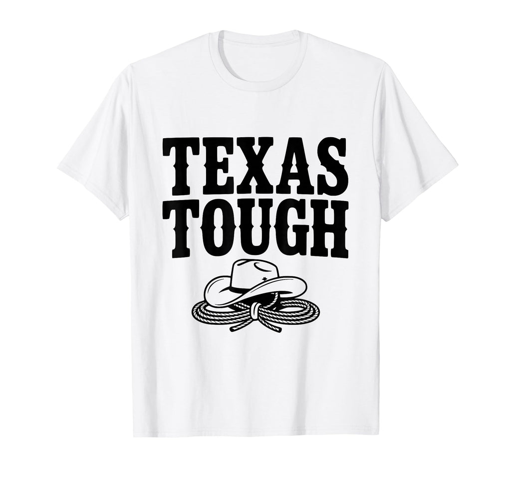 Texas Tough Cowboy Spirit Texas Pride T-Shirt - Minimalist Print for Adults - T-Shirt, Sweatshirt, Hoodie