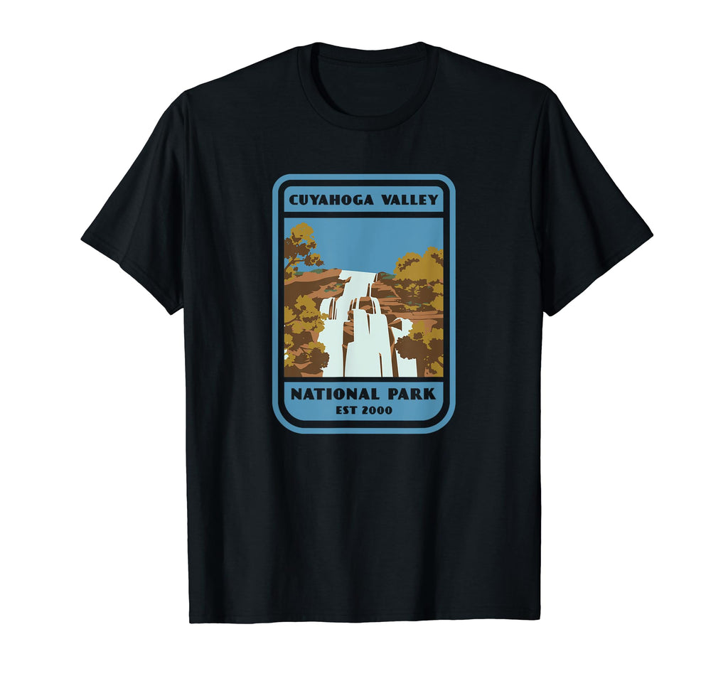 Cuyahoga Valley National Park Badge T-Shirt - Streetwear Style Unisex - T-Shirt, Sweatshirt, Hoodie