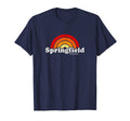 Springfield Tennessee Tn 70S Rainbow T-Shirt - Trendy Graphic Men Women - T-Shirt, Sweatshirt, Hoodie