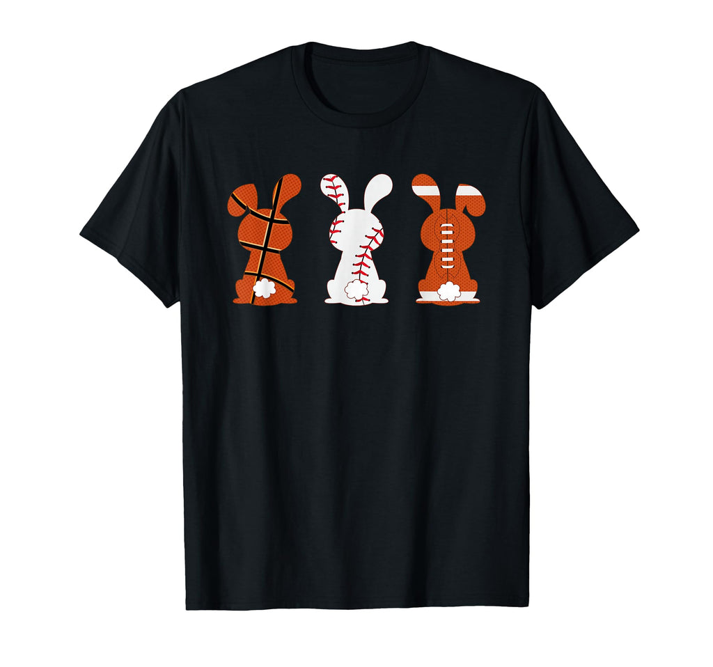 Basketball Baseball Football Bunny T-Shirt - Streetwear Style for Adults - T-Shirt, Sweatshirt, Hoodie