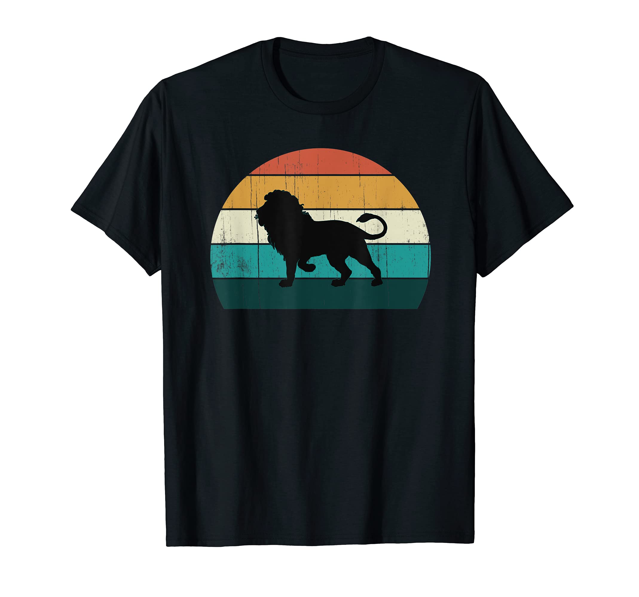 Lion Mane Pride Sunset African Land T-Shirt - Aesthetic Graphic Men Women - T-Shirt, Sweatshirt, Hoodie