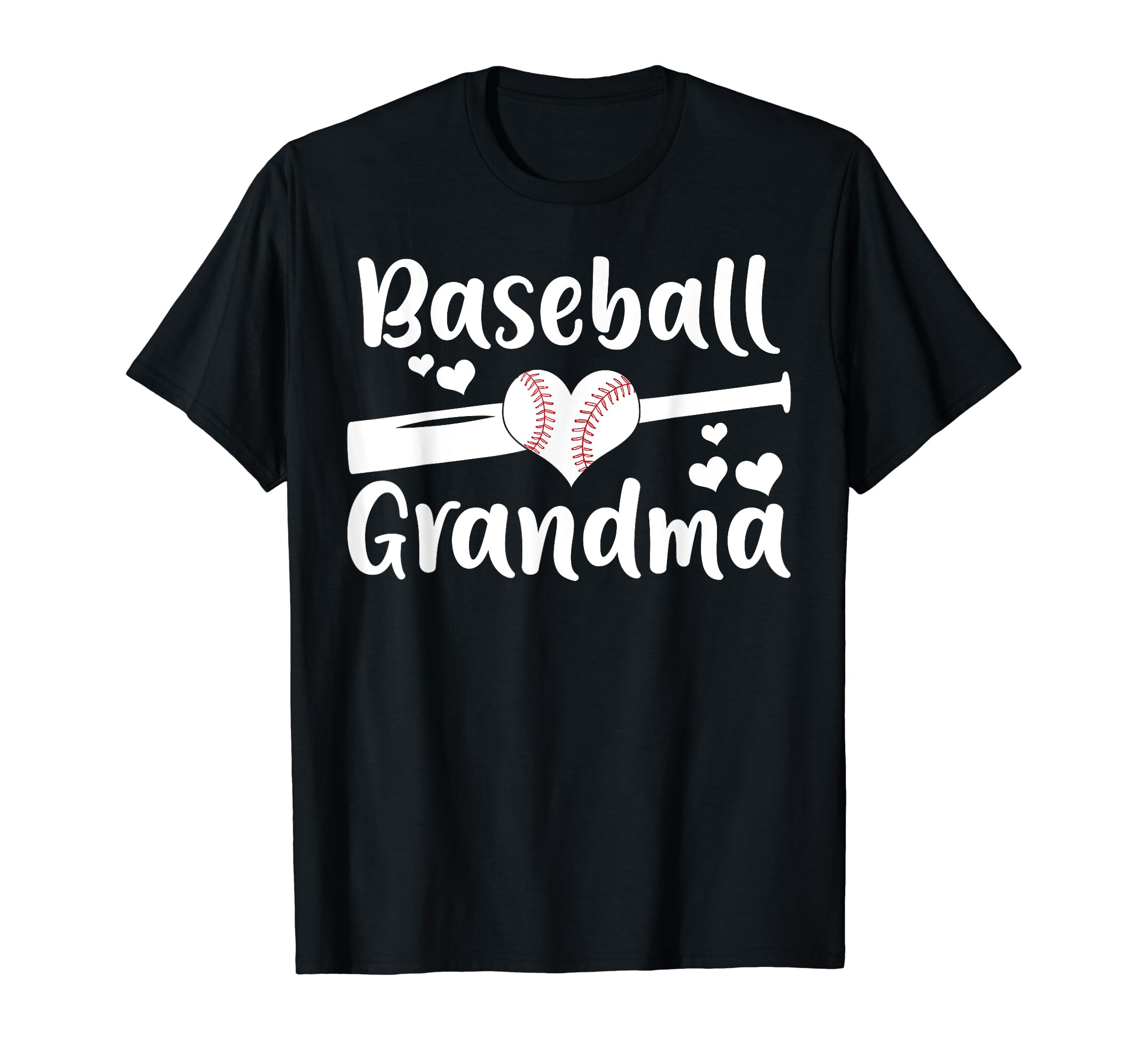 Baseball Lover Baseball Grandma T-Shirt - Graphic Print Men Women - T-Shirt, Sweatshirt, Hoodie
