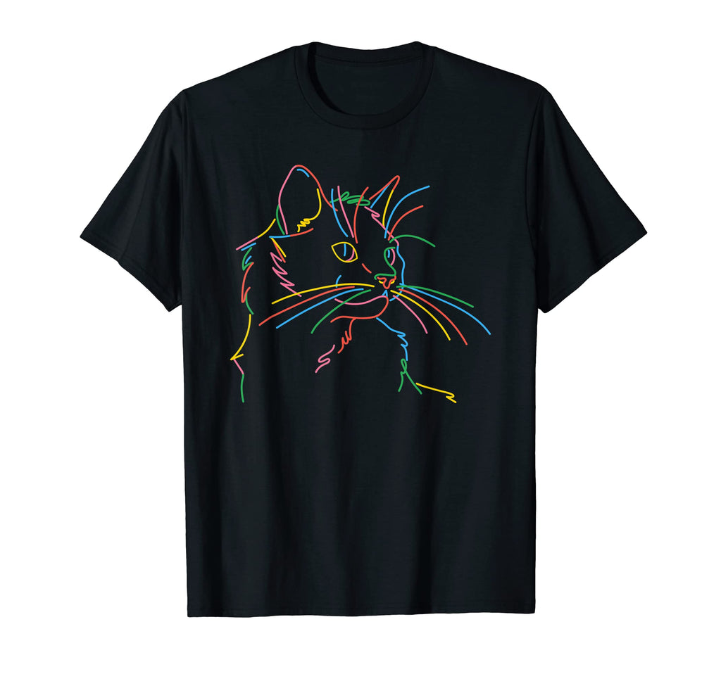 Rainbow Cat Gay Pride Cat Lgbt Cat T-Shirt - Fun Novelty Design Men Women - T-Shirt, Sweatshirt, Hoodie