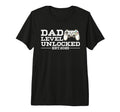 Mens Funny New Dad Level Unlocked T-Shirt - Streetwear Style Men Women - T-Shirt, Sweatshirt, Hoodie