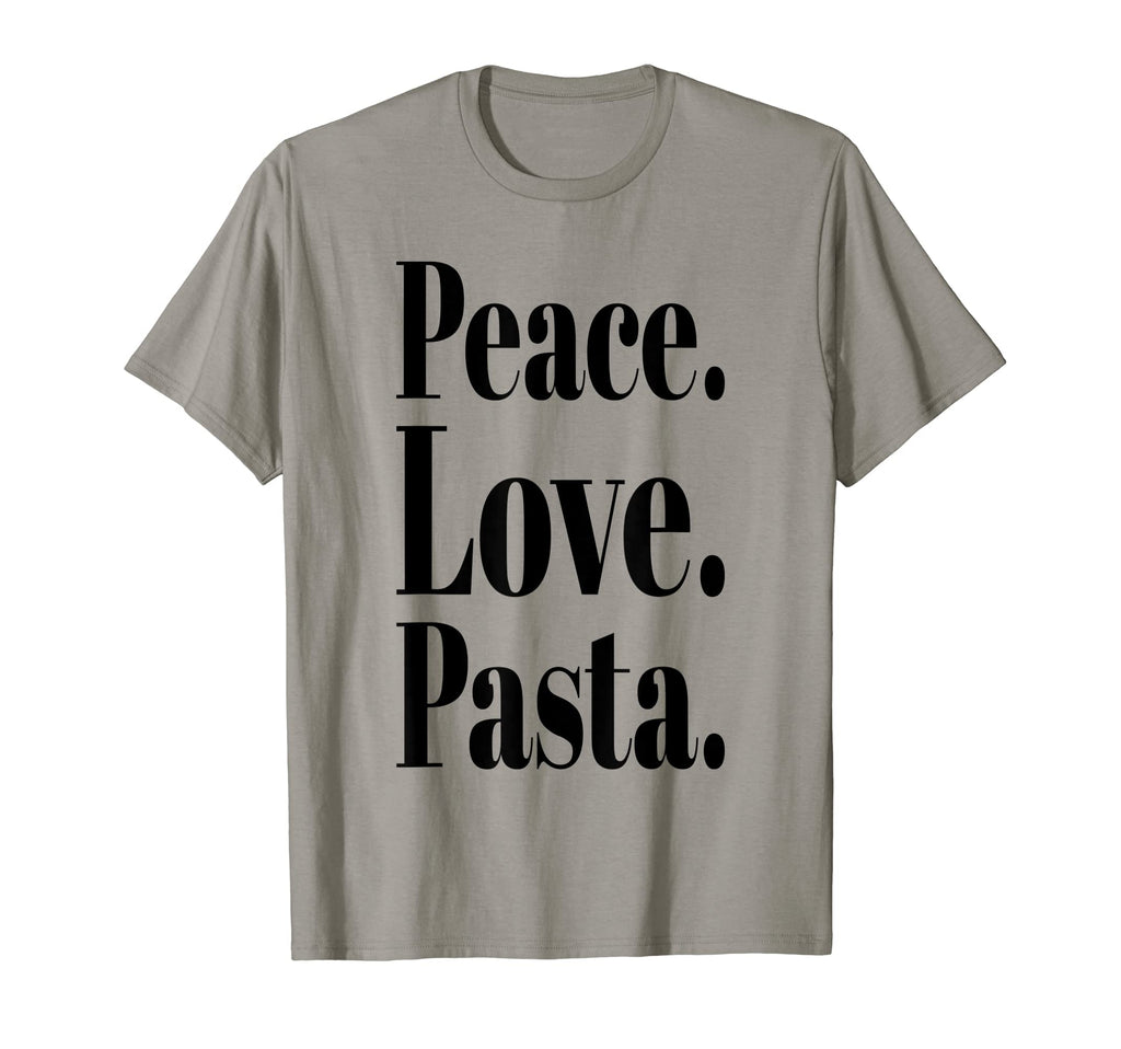 Peace Love Pasta Lover T-Shirt - Custom Art Print Unisex - T-Shirt, Sweatshirt, Hoodie