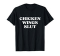 Chicken Wings Slut Y2K Aesthetic T-Shirt - Novelty Apparel for Adults - T-Shirt, Sweatshirt, Hoodie