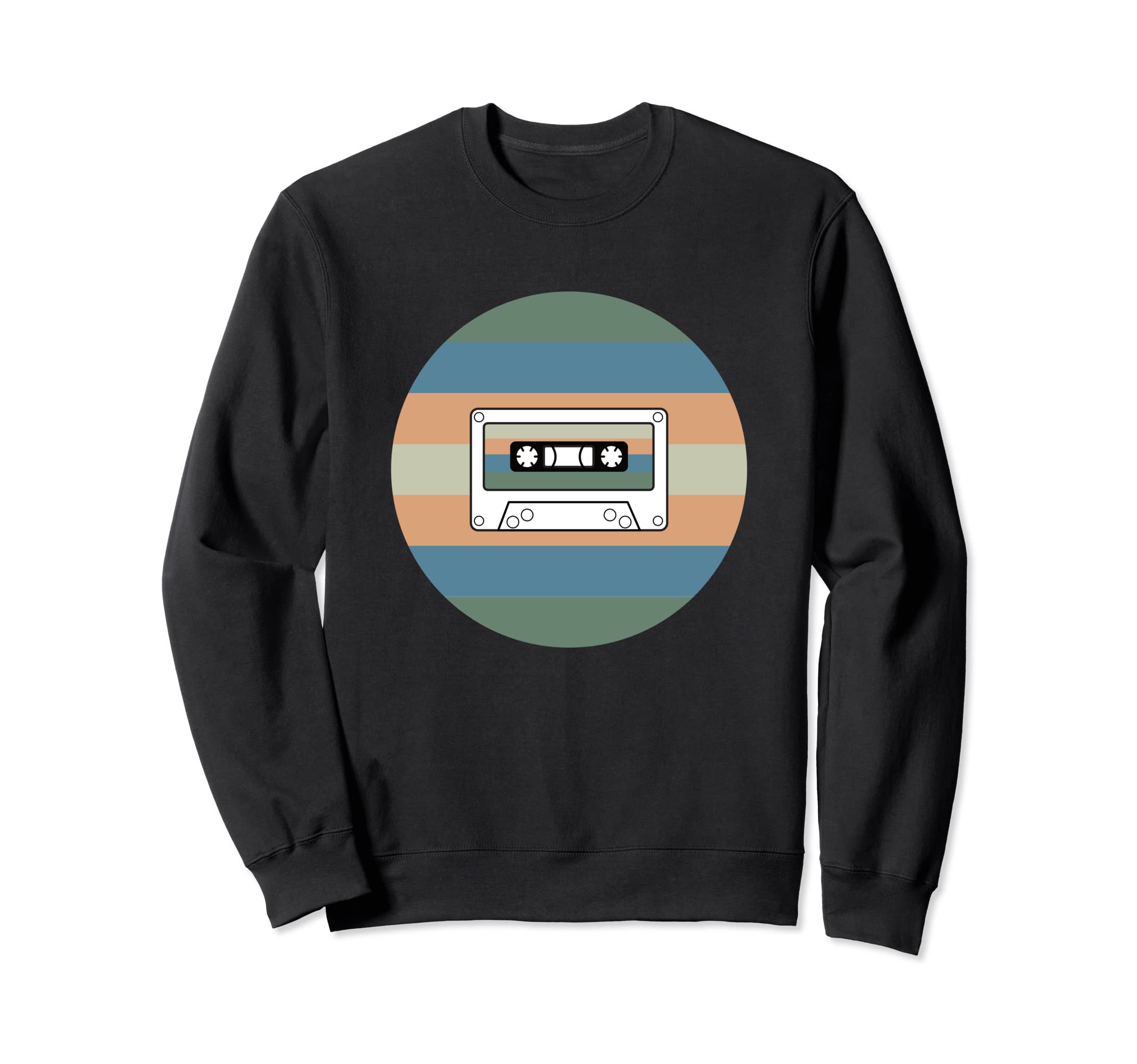 Cassette Tape 80S Nostalgia Sweatshirt - Fun Novelty Design for Adults - T-Shirt, Sweatshirt, Hoodie