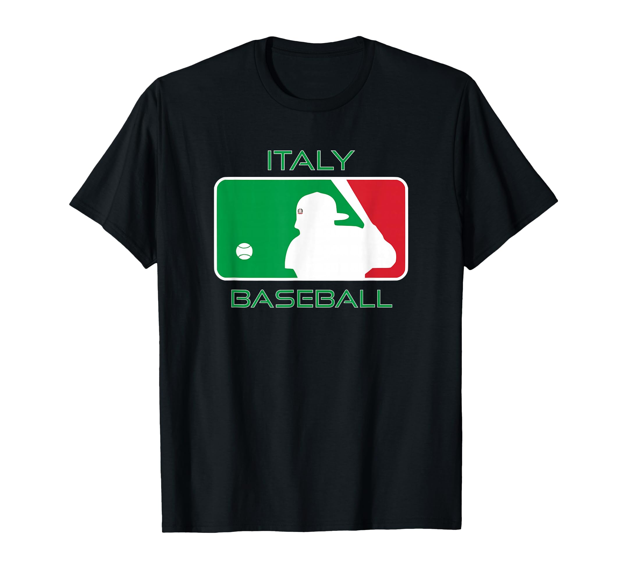 Italy Baseball Fan Italian Flag T-Shirt - Trendy Graphic Men Women - T-Shirt, Sweatshirt, Hoodie