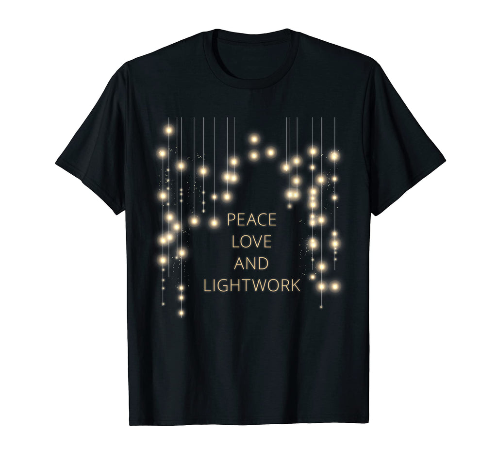 Peace Love And Lightwork T-Shirt - Minimalist Print Men Women - T-Shirt, Sweatshirt, Hoodie