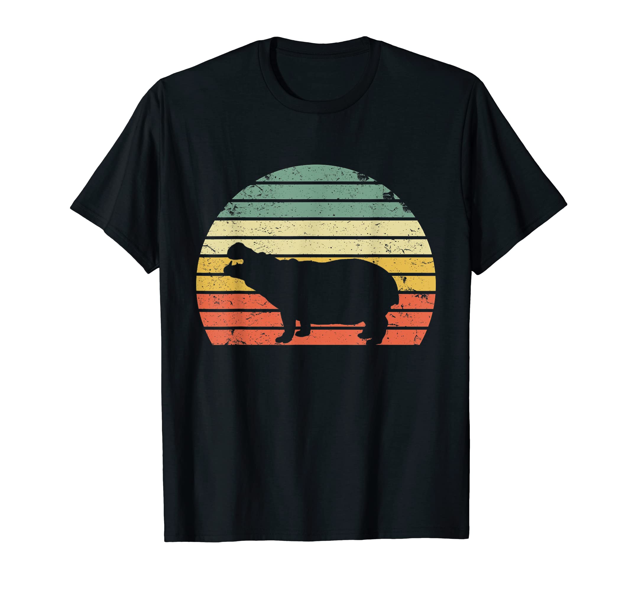 Hippopotamus Sunset Hippo T-Shirt - Novelty Apparel Unisex - T-Shirt, Sweatshirt, Hoodie