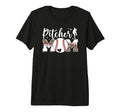 Baseball Pitcher Mom Leopard Mom T-Shirt - Streetwear Style Men Women - T-Shirt, Sweatshirt, Hoodie
