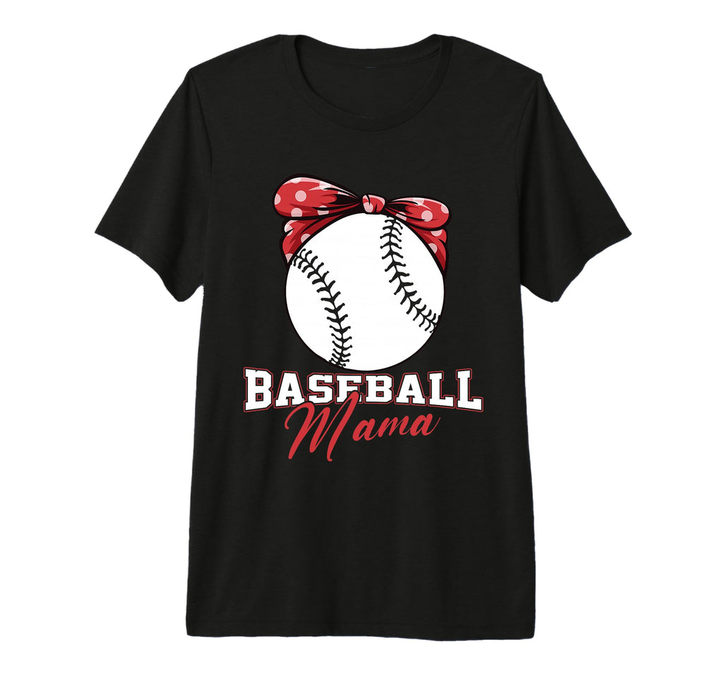 Softball Baseball Mama Floral Funny T-Shirt - Custom Art Print Men Women - T-Shirt, Sweatshirt, Hoodie