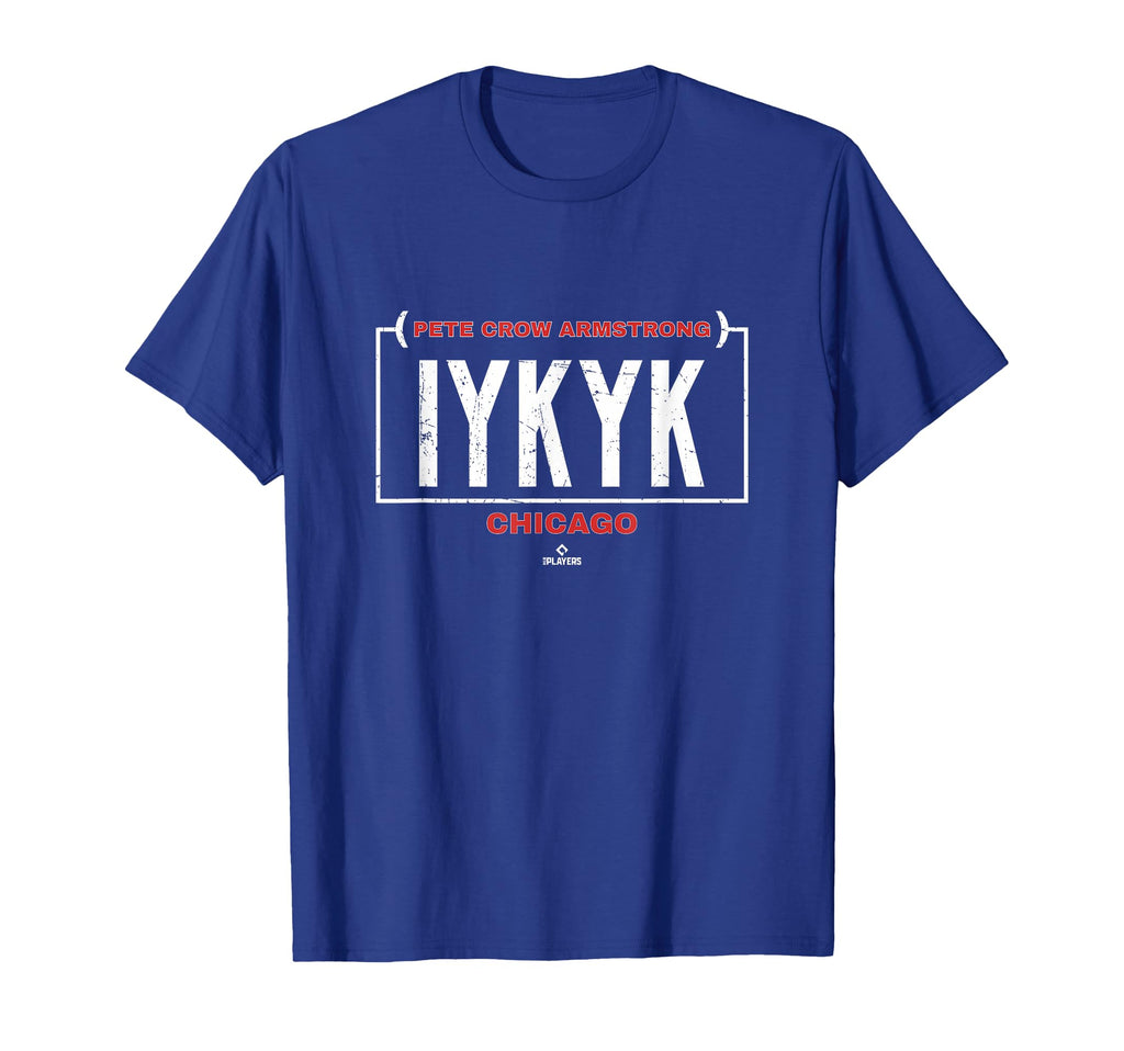 Iykyk Pete Crow Armstrong Chicago T-Shirt - Novelty Apparel for Adults - T-Shirt, Sweatshirt, Hoodie